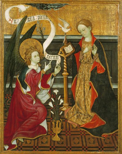 Annunciation by Unbekannt Unbekannt